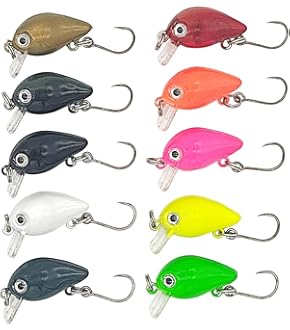エリアトラウト用クランクベイト人気カラーセット売り エリアトラウト用クランクベイト人気カラーセット売り フィッシング